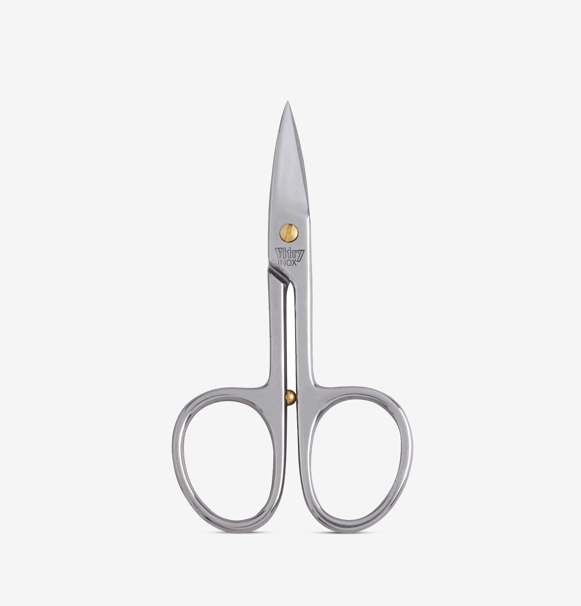 Ciseaux à ongles inox lames droites Vitry pour coupe nette et précise - Réf 1007