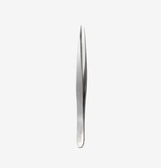 Pince à épiler inox Extra Vitry mors point poils fins et échardes, en acier inoxydable - réf. 1019