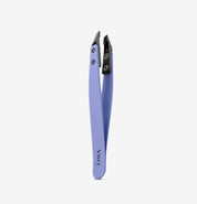 Pince à épiler céramique mors biais Vitry en acier inoxydable - réf 1022K