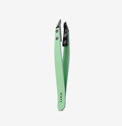 Pince à épiler céramique mors biais Vitry en acier inoxydable - réf 1022K
