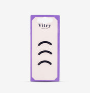 Packshot des 3 coussinets de recharge recourbe-cils Vitry Ref.1042NR