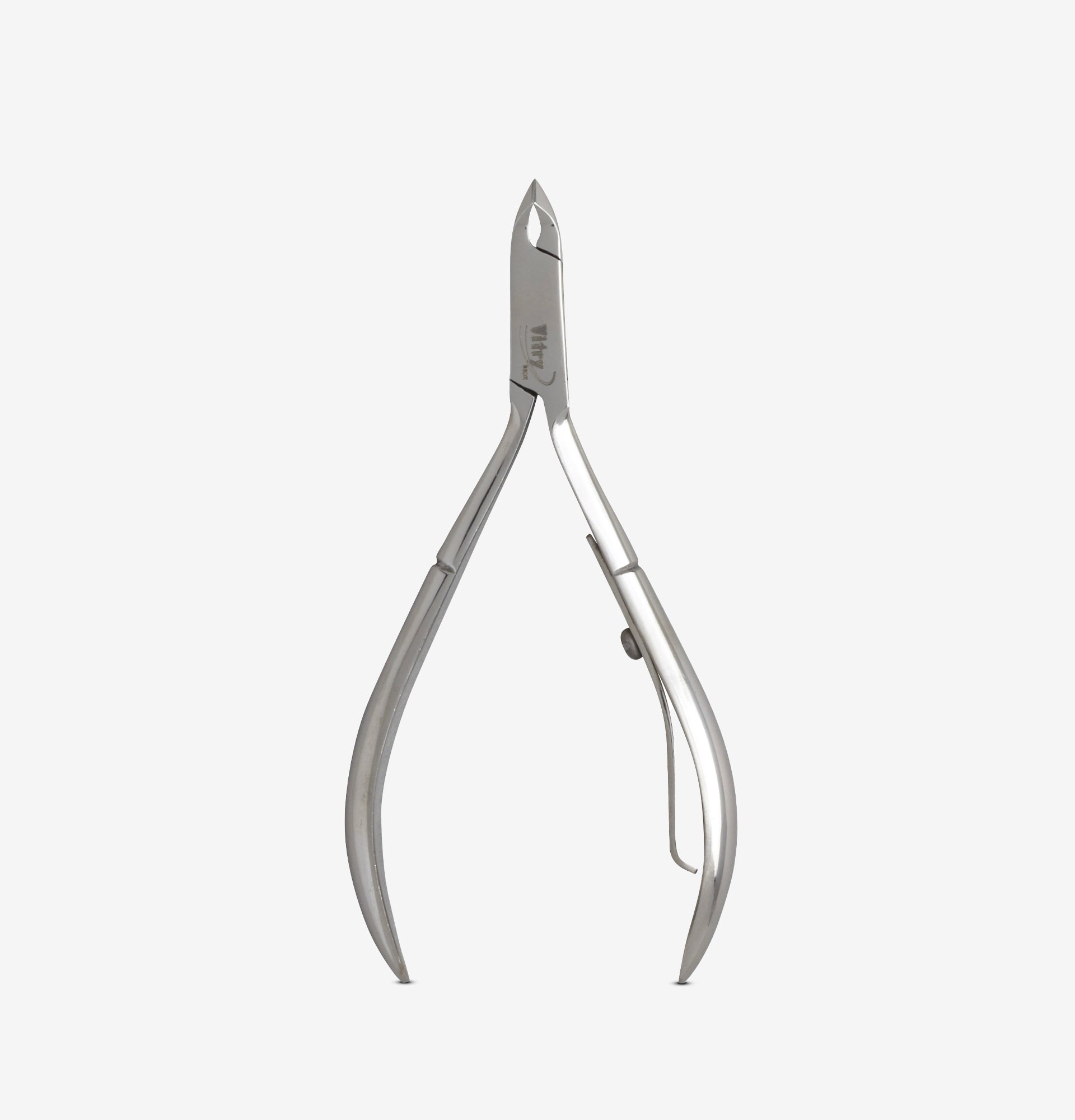 Pince à peaux inox VITRY avec bec précis pour couper les cuticules – Réf. 1052
