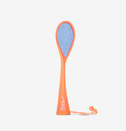 Râpe pieds céramique fluo orange Vitry double face gros et fins grains pour exfoliation douce 6075FZJ