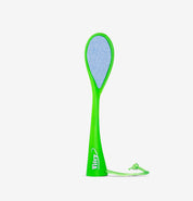 Râpe pieds céramique fluo verte Vitry double face gros et fins grains pour exfoliation douce 6075FZV