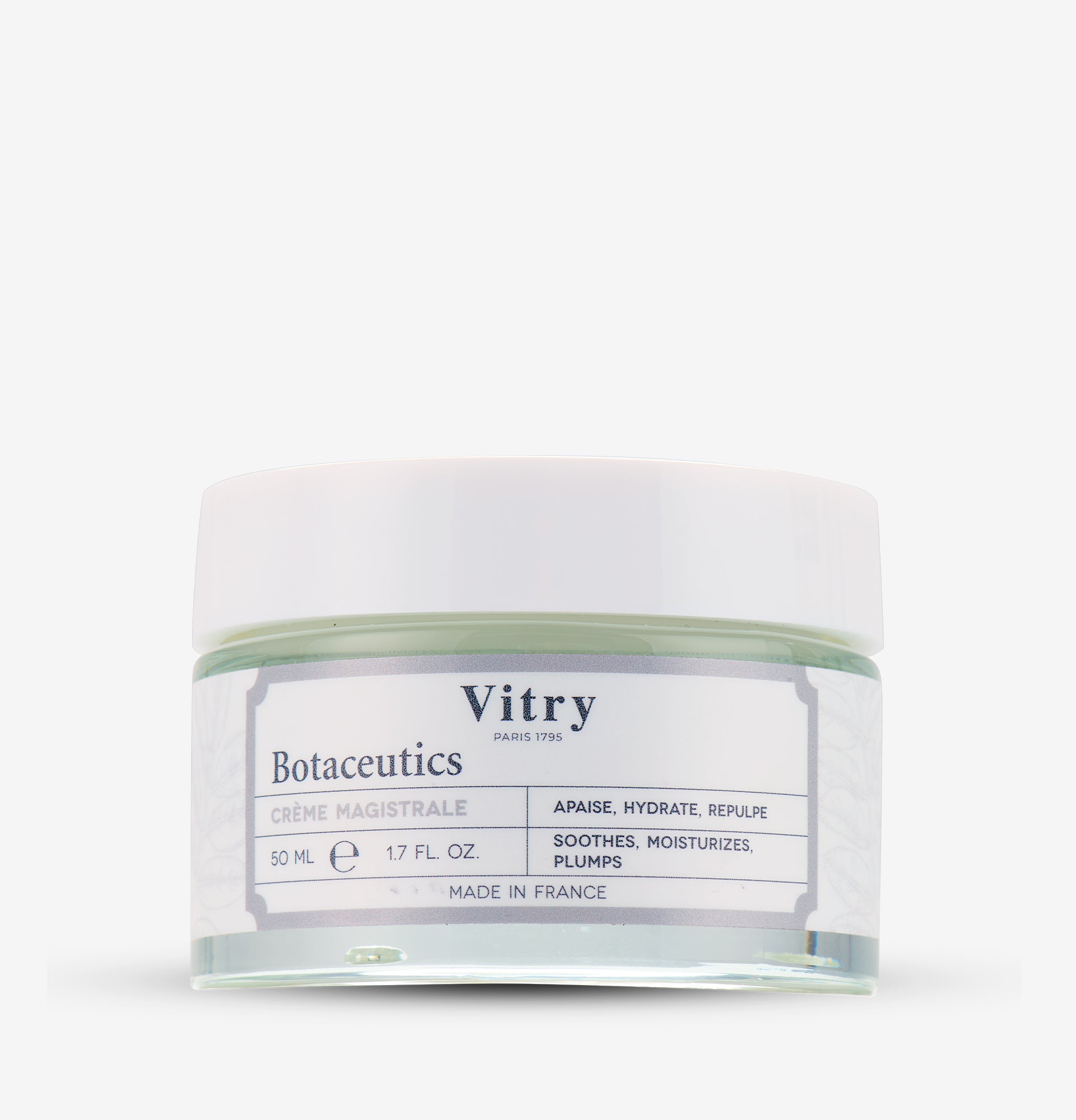 Crème Magistrale hydratante anti-rides VITRY pot en verre - Réf. BOTA01
