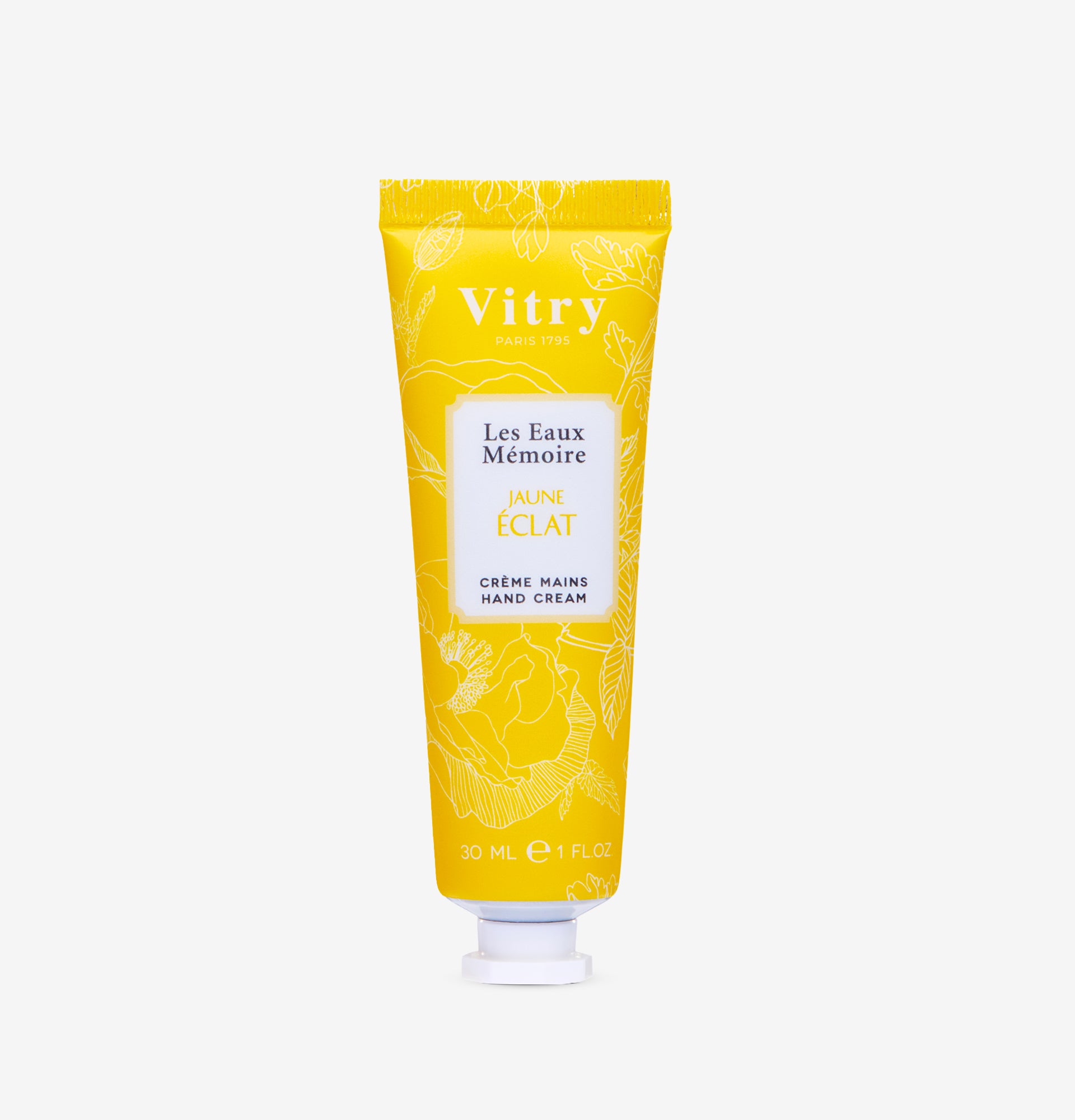 Crème mains Jaune Éclat 30ml – Vitry