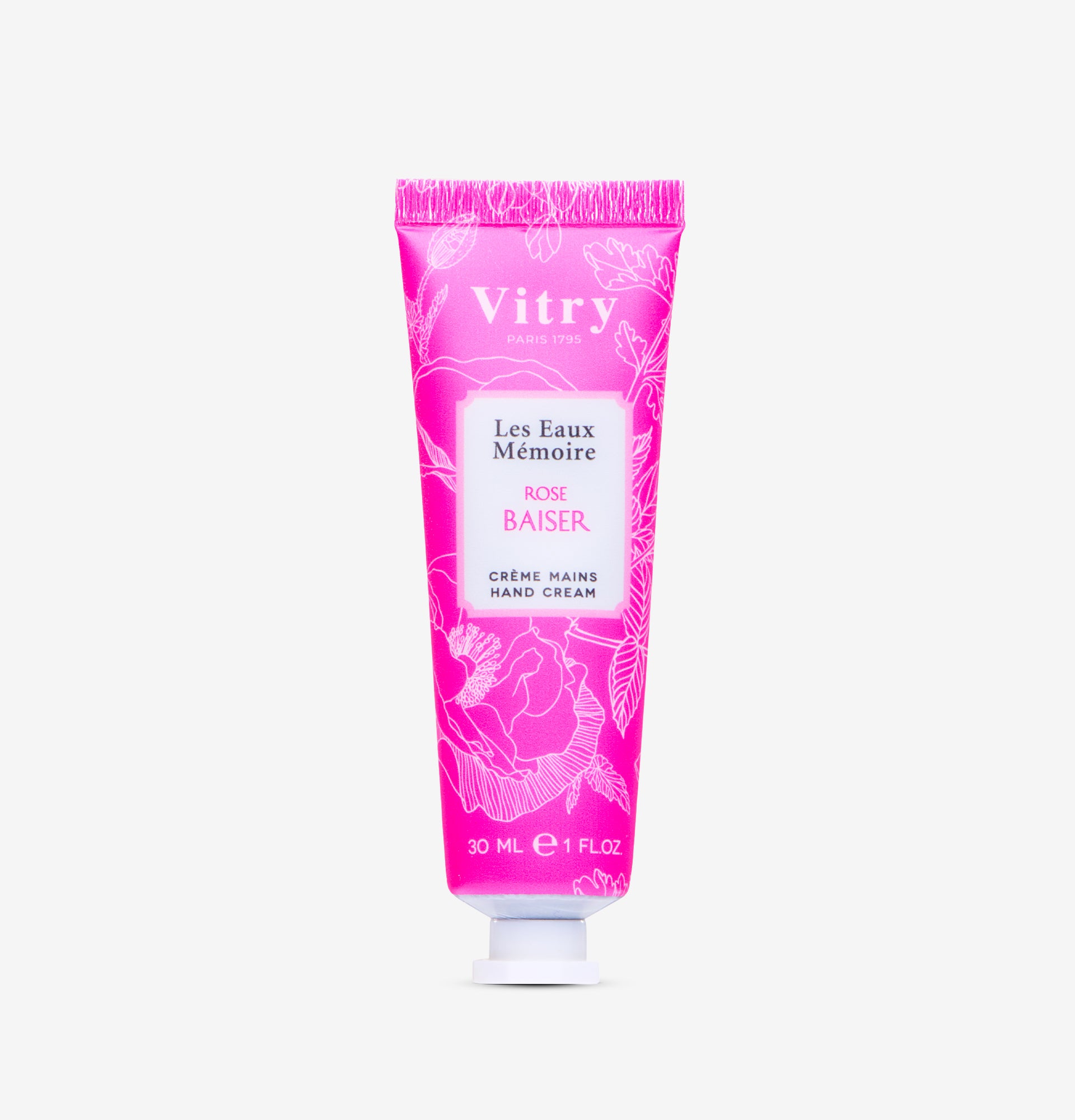 Crème mains Rose Baiser 30ml – Vitry