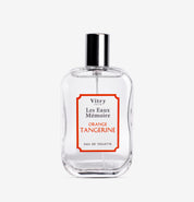 Eau de Toilette Orange Tangerine VITRY 100 ml aux notes d’agrumes, mangue et menthe avec vaporisateur rechargeable 15 ml – réf. ETO100
