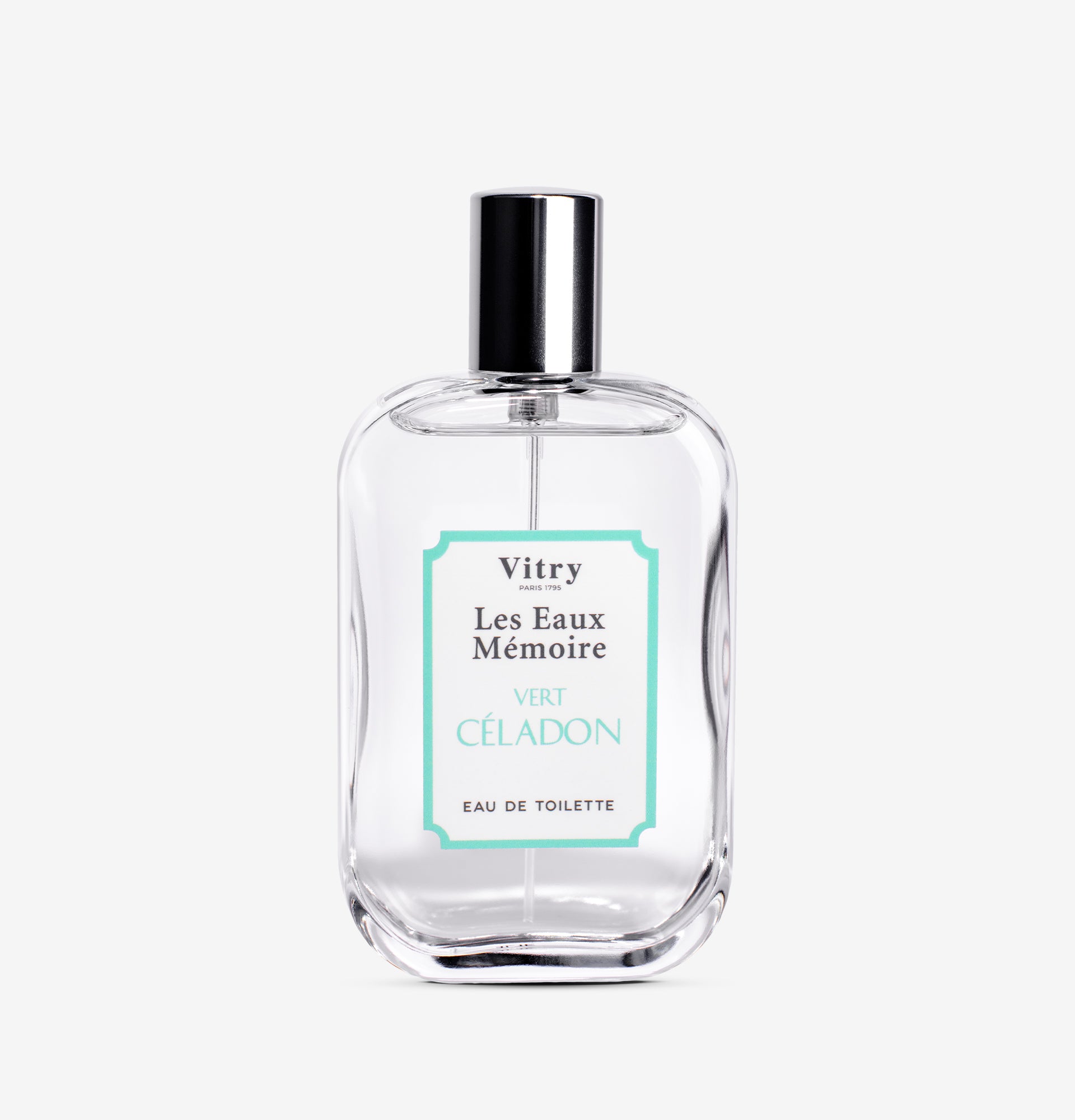 Eau de toilette Vert Céladon Vitry flacon rechargeable - Régf. ETV100