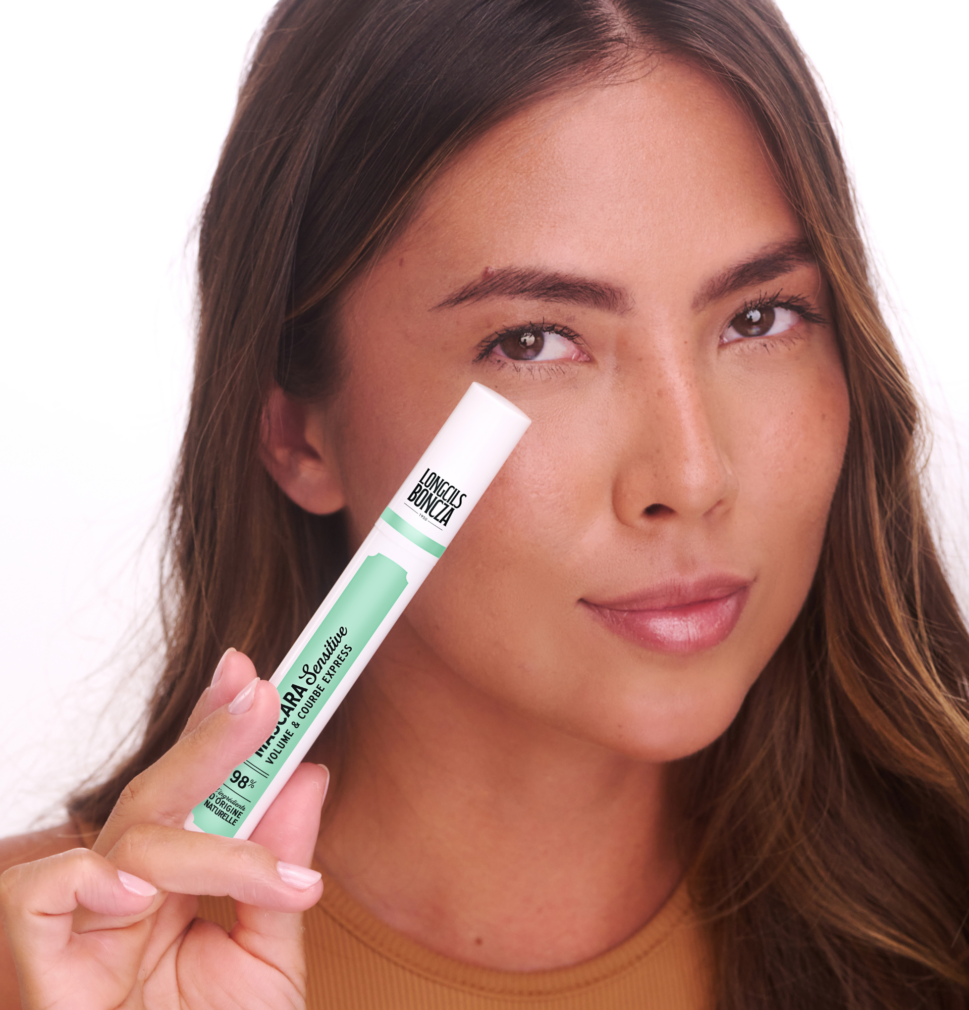 Mascara Sensitive Longcils Boncza pour les yeux sensibles. Réf. 225000