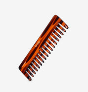 Peigne démêlant large Cartel pour cheveux bouclés, frisés ou ondulés. Dents larges antistatiques pour un coiffage doux – réf R8 CARTEL