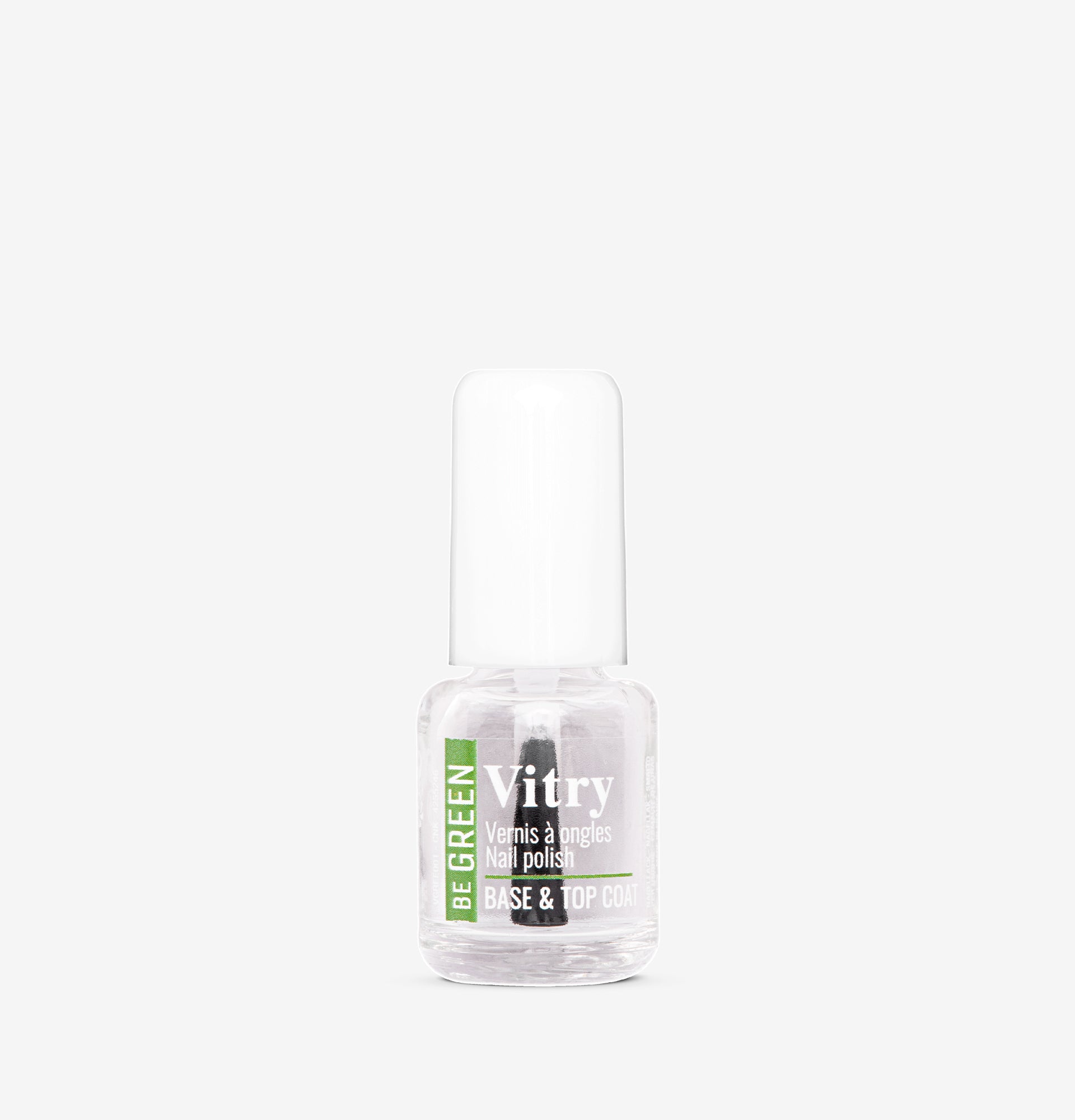 Flacon 6ml Vernis Be Green Base & Top Coat - Réf. VGREE001