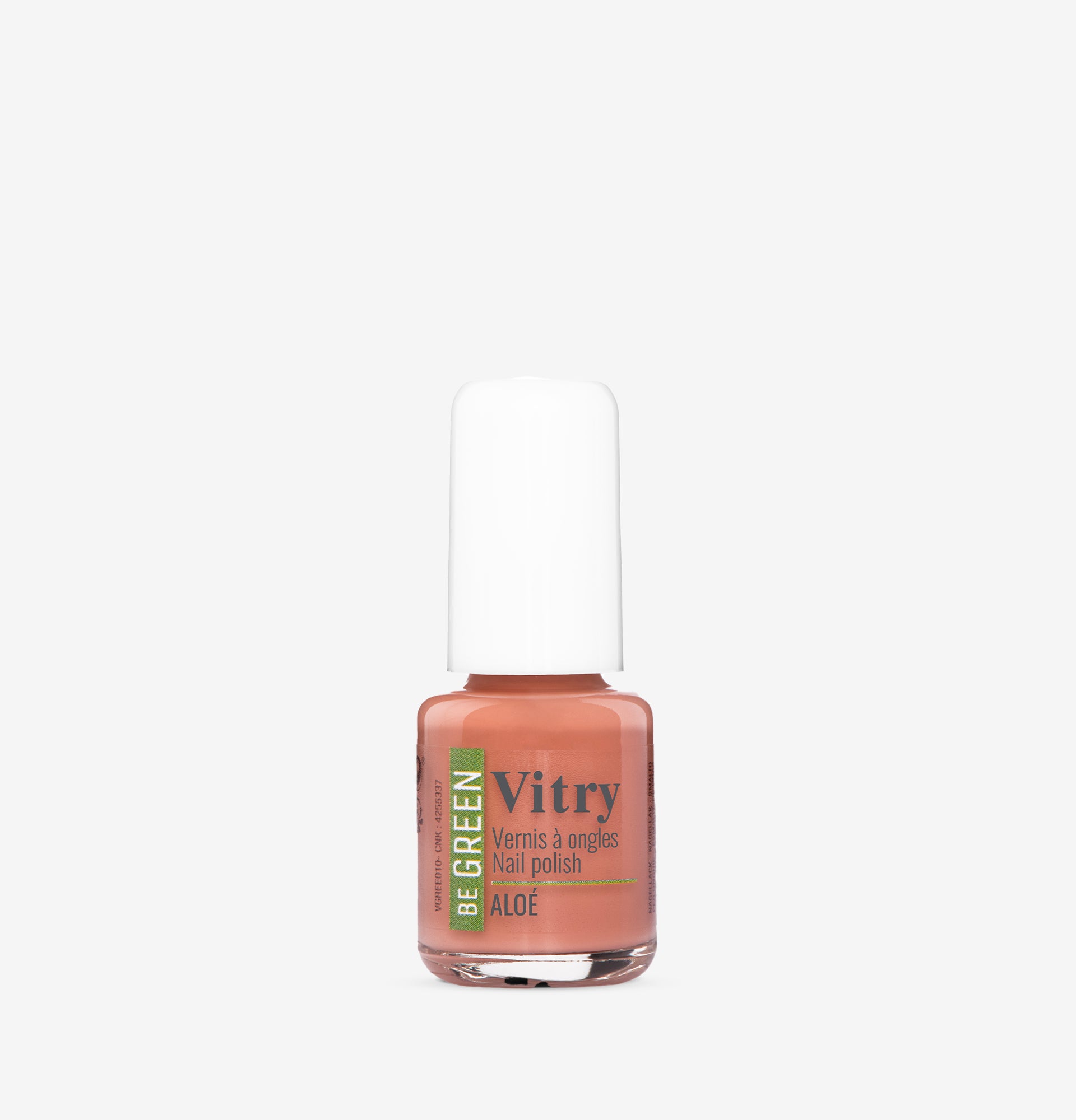 Flacon 6ml Vernis Be Green Aloe. Réf. VGREE010