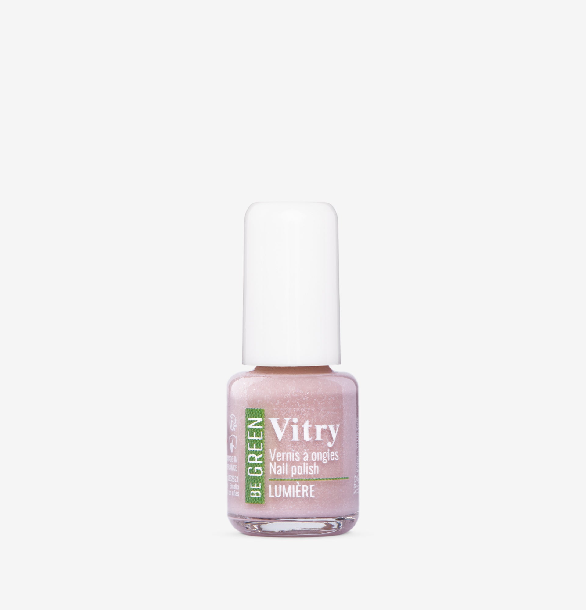 Flacon 6ml Vernis Be Green Lumière. Réf. VGREE031