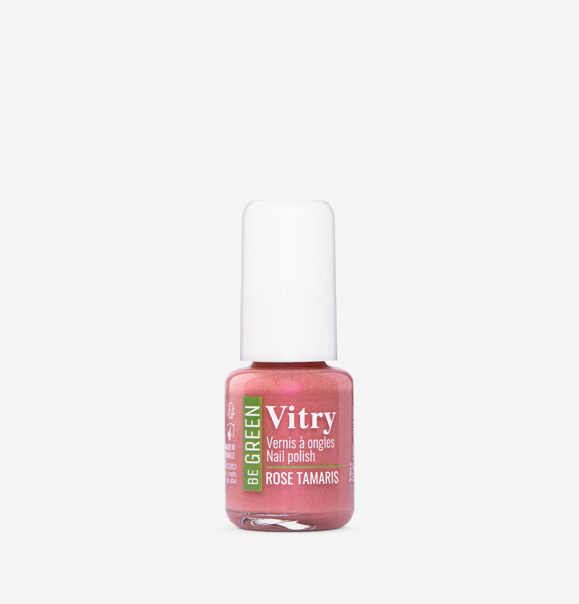 Flacon 6ml Vernis Be Green Rose Tamaris. Réf. VGREE044