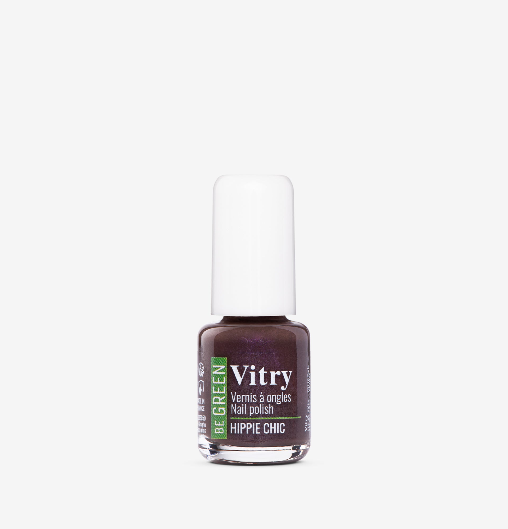 Flacon 6ml Vernis Be Green Hippie Chic. Réf. VGREE054