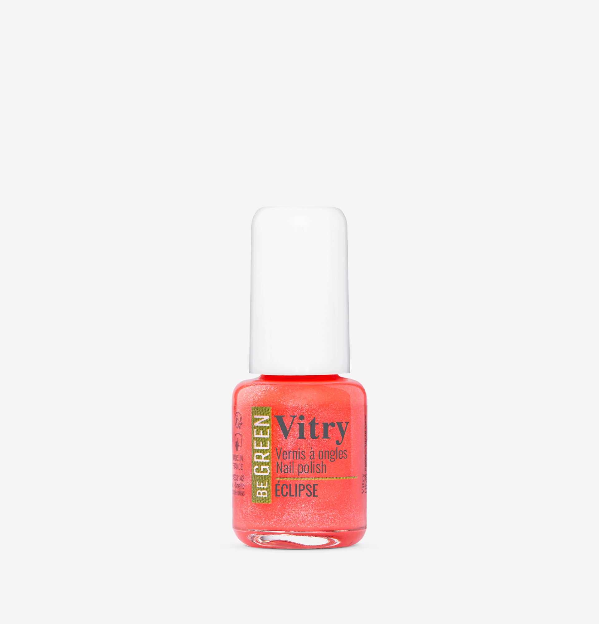 Flacon 6ml Vernis Be Green Eclipse. Réf. VGREE063