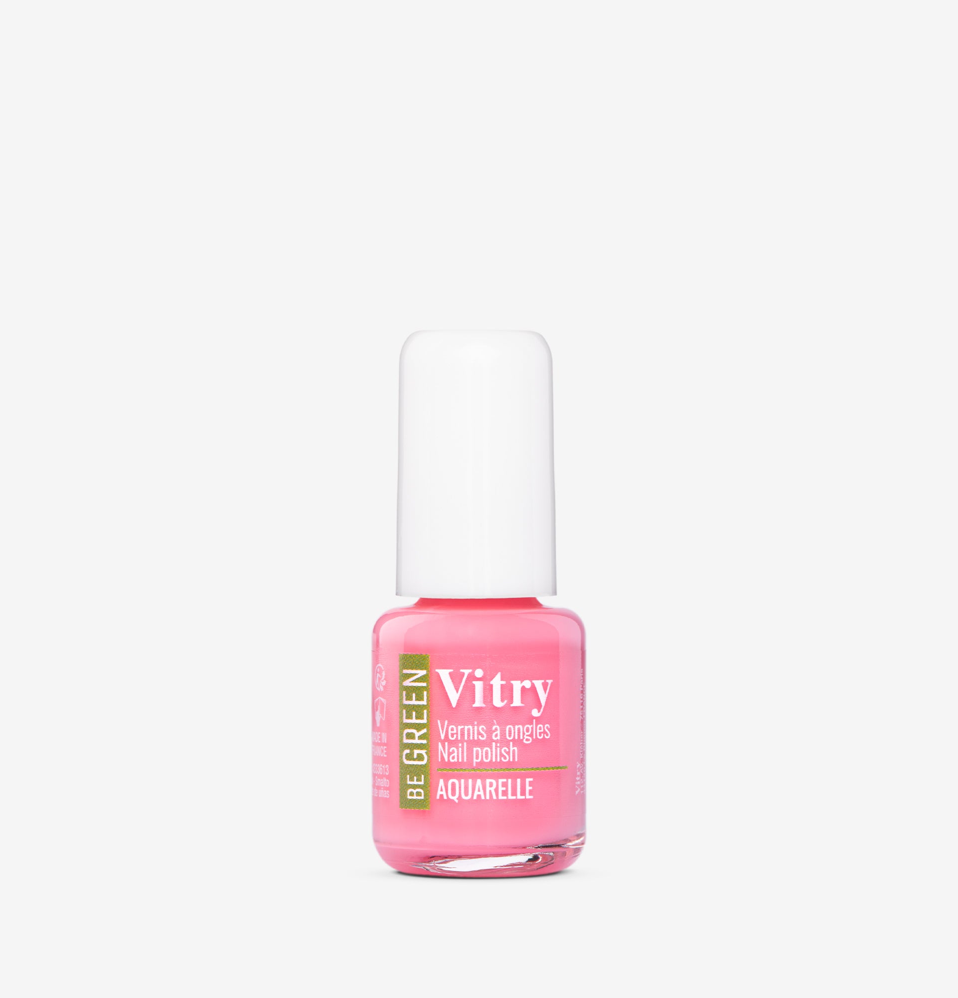 Flacon 6ml Vernis Be Green Aquarelle. Réf. VGREE110