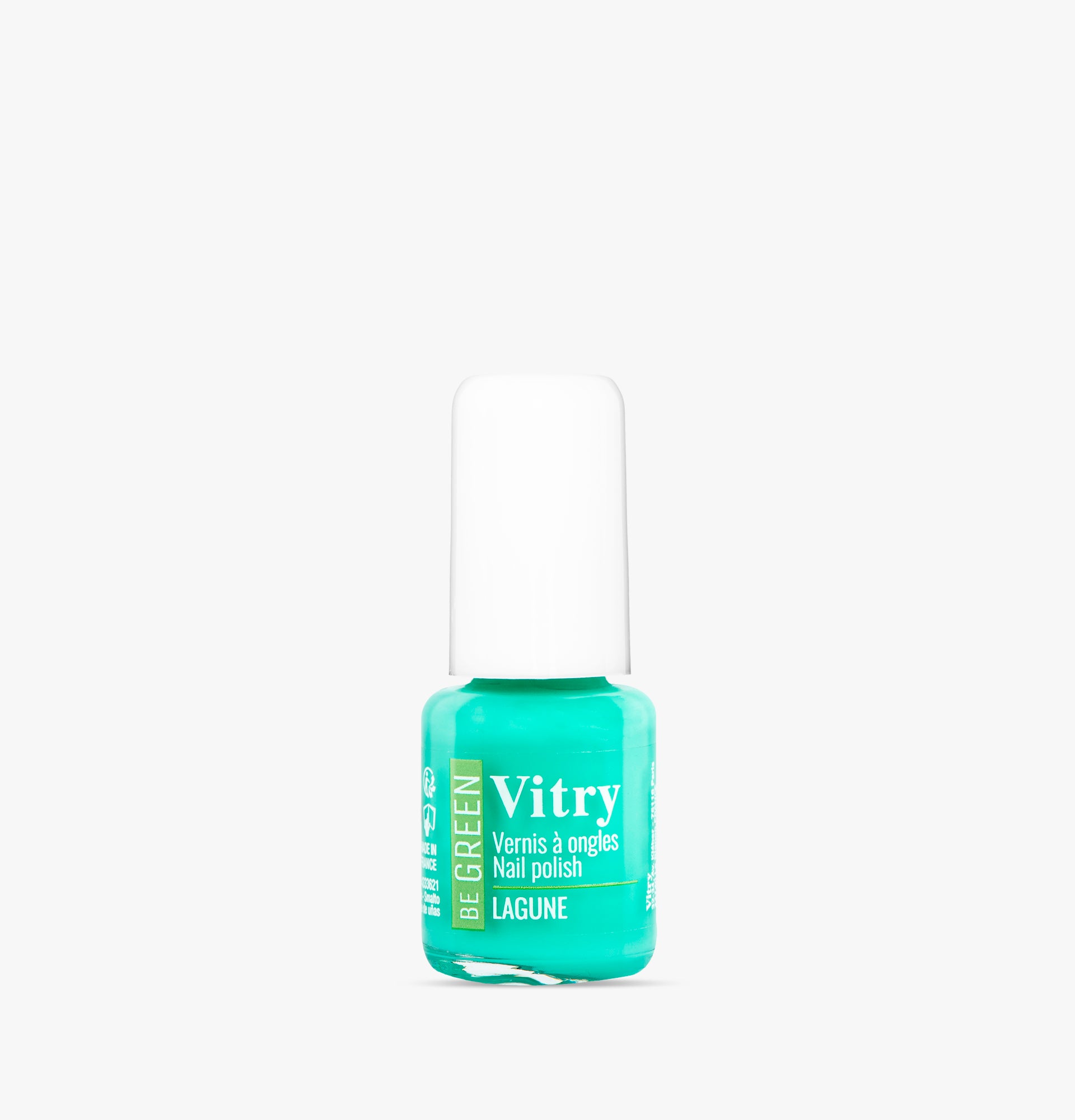 Flacon 6ml Vernis Be Green Lagune. Réf. VGREE111