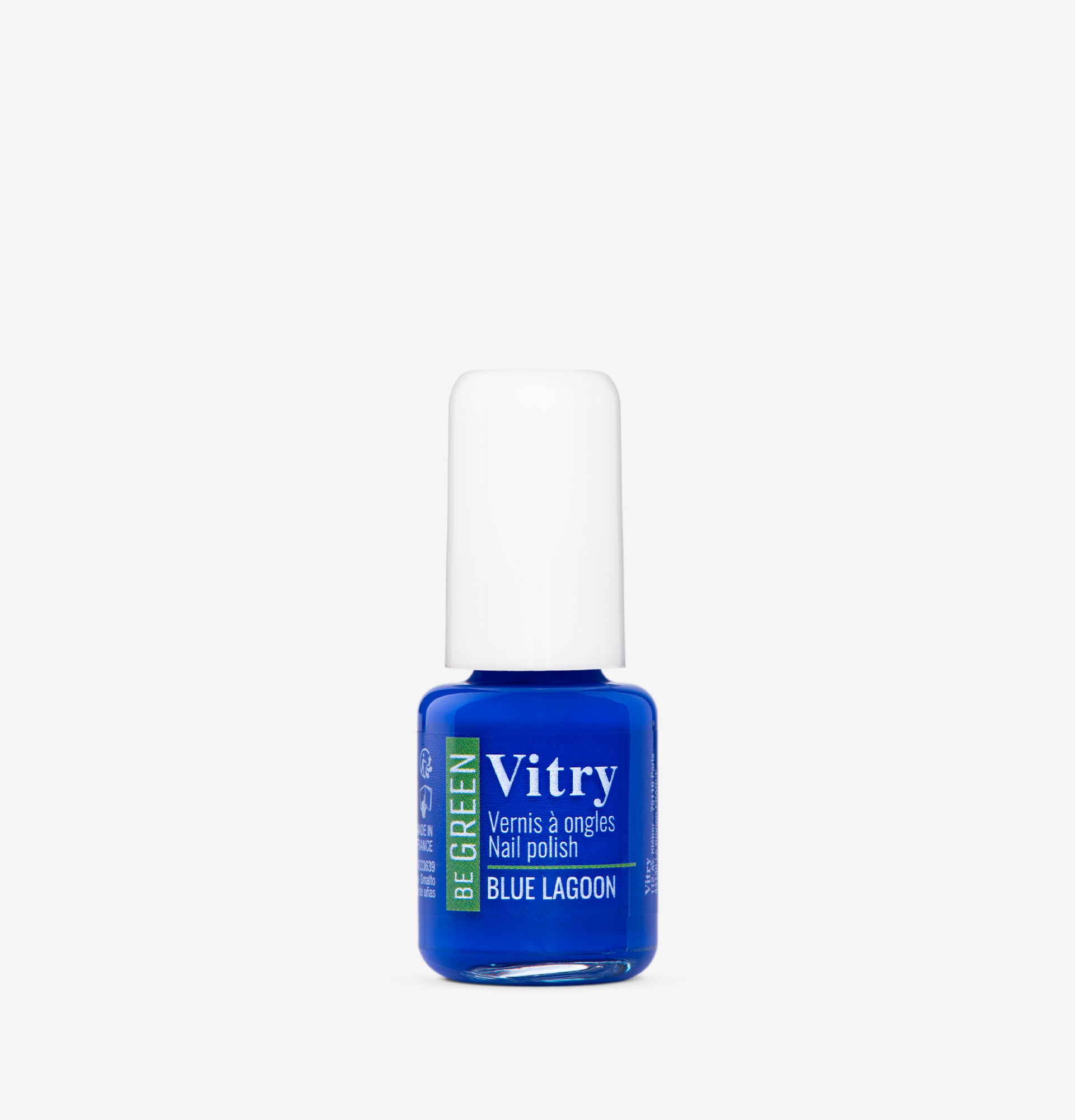 Flacon 6ml Vernis Be Green Blue Lagoon. Réf. VGREE112