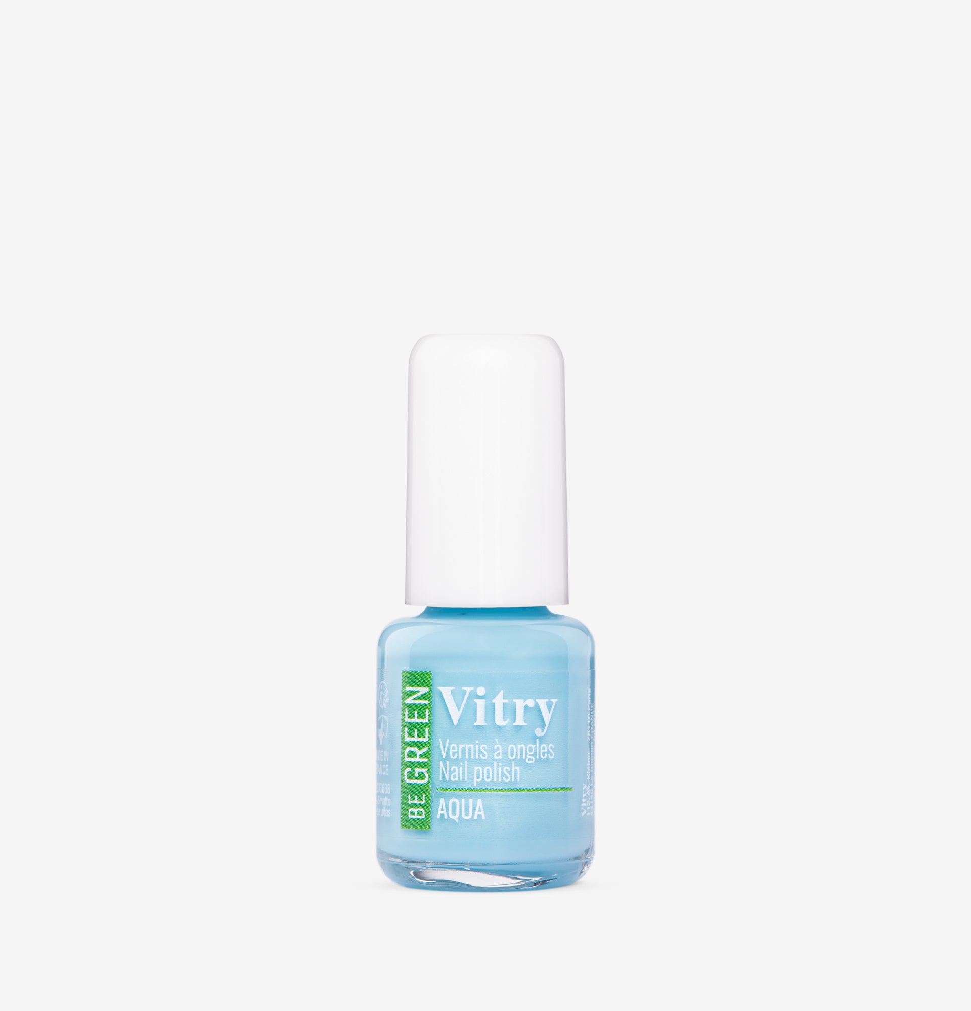 Flacon 6ml Vernis Be Green Aqua. Réf. VGREE117