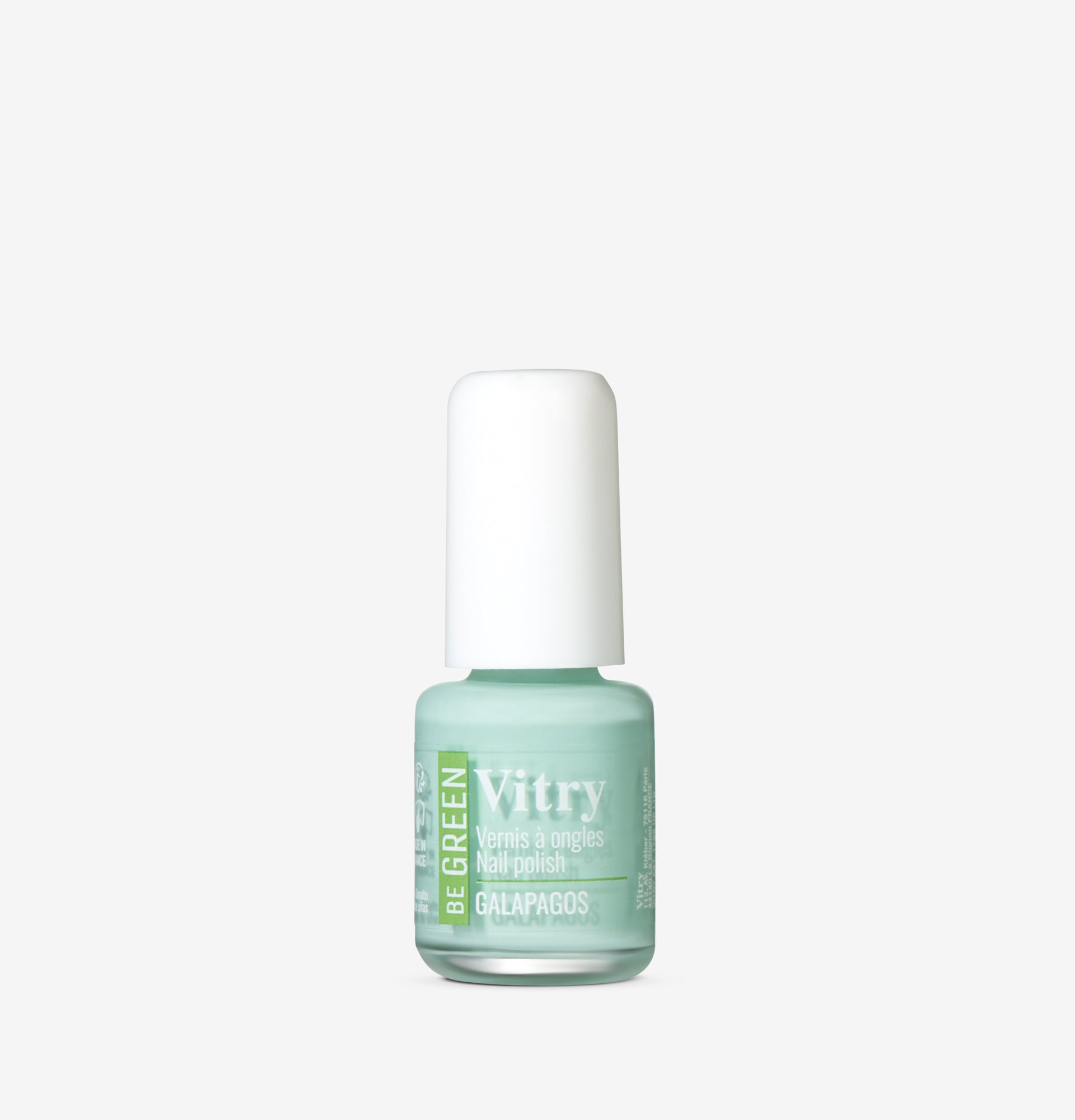 Flacon 6ml Vernis Be Green Galapagos. Réf. VGREE121