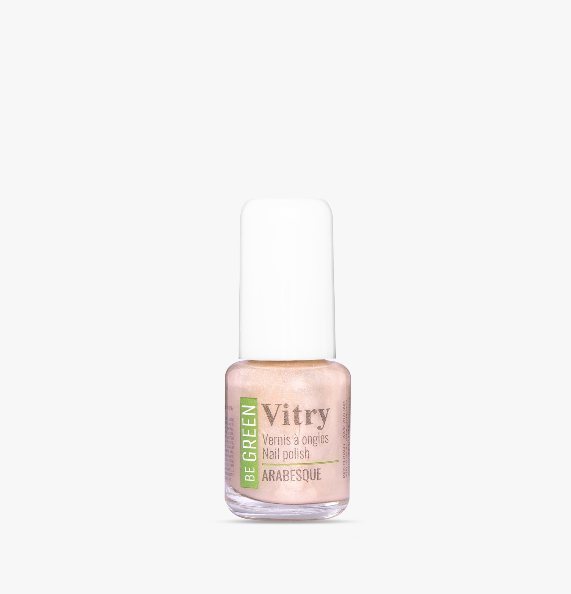 Flacon 6ml vernis à ongles Arabesque. Réf VGREE130