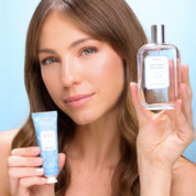 Crème mains Bleu Azur 30ml, visuel lifestyle – Vitry