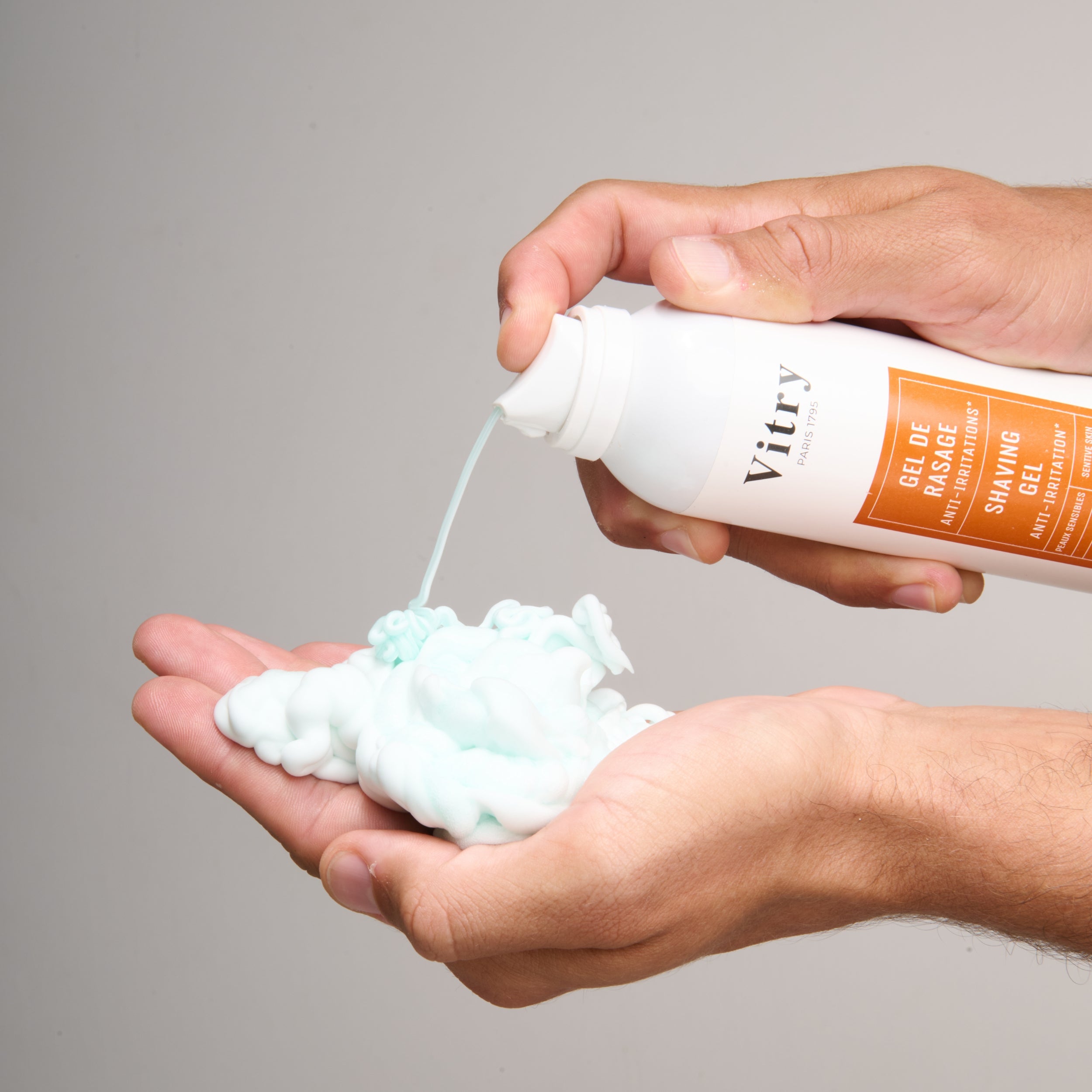 Gel à Raser Homme GLRASGM application