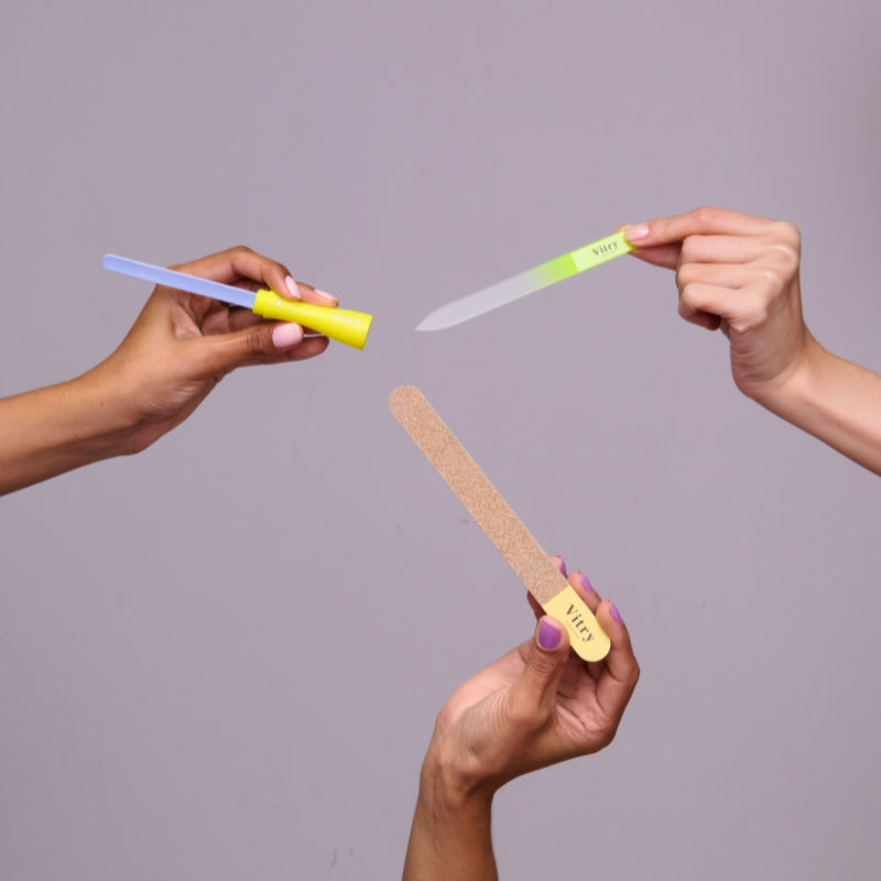 Lima de Uñas Cerámica Fluorescente