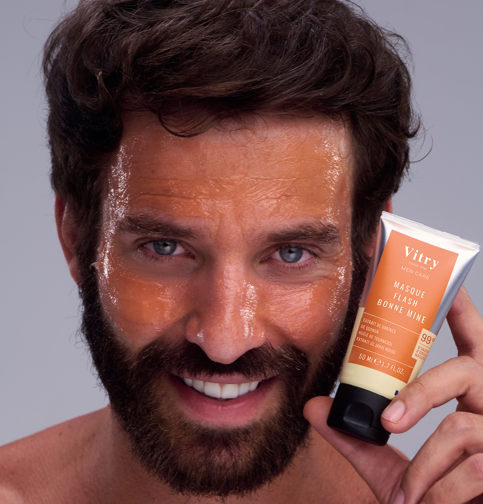 Masque Flash bonne mine en deux minutes seulement - men care - Réf. H1007