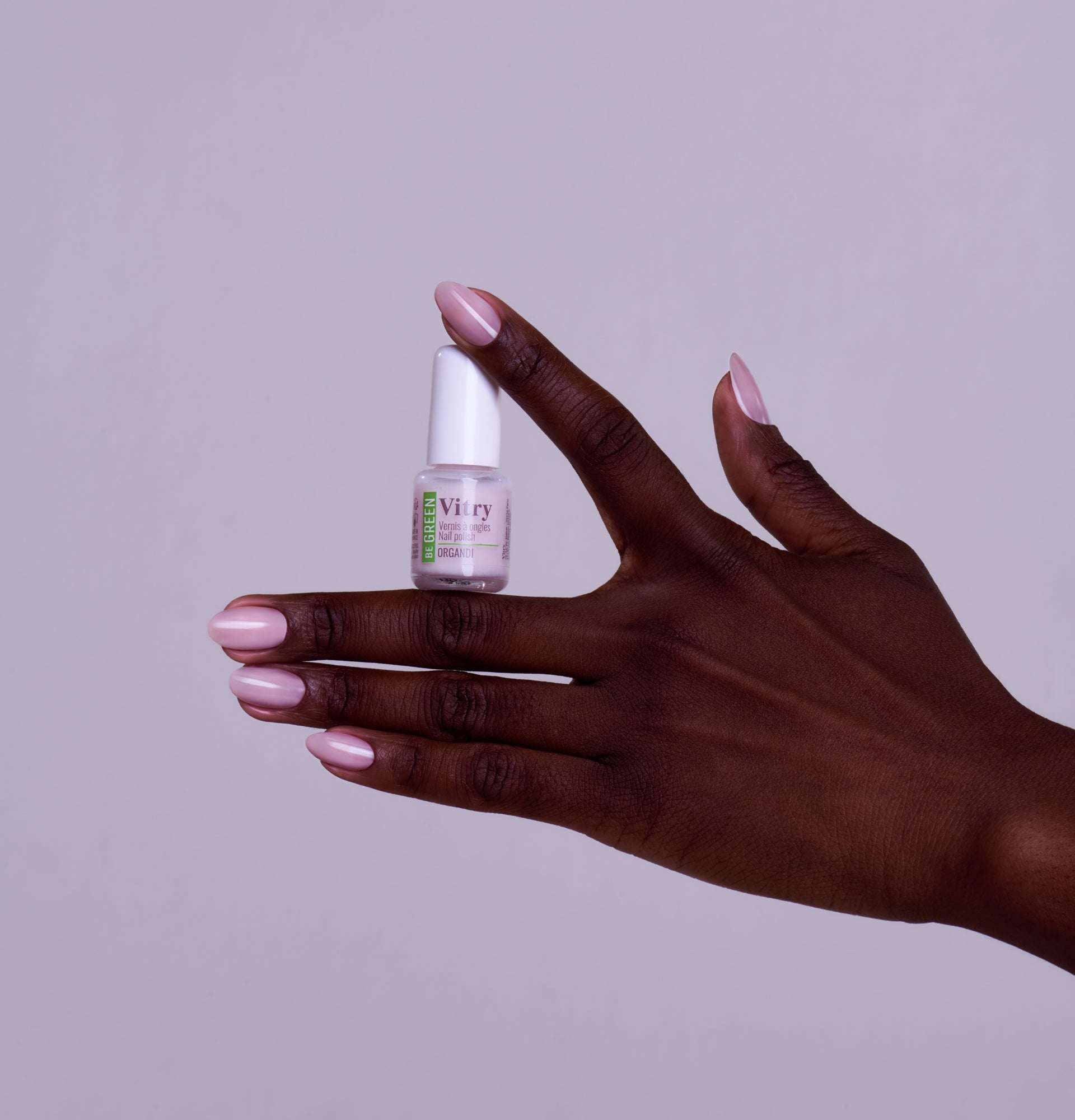 Organdi Be Green nail polish, vegan | Vitry