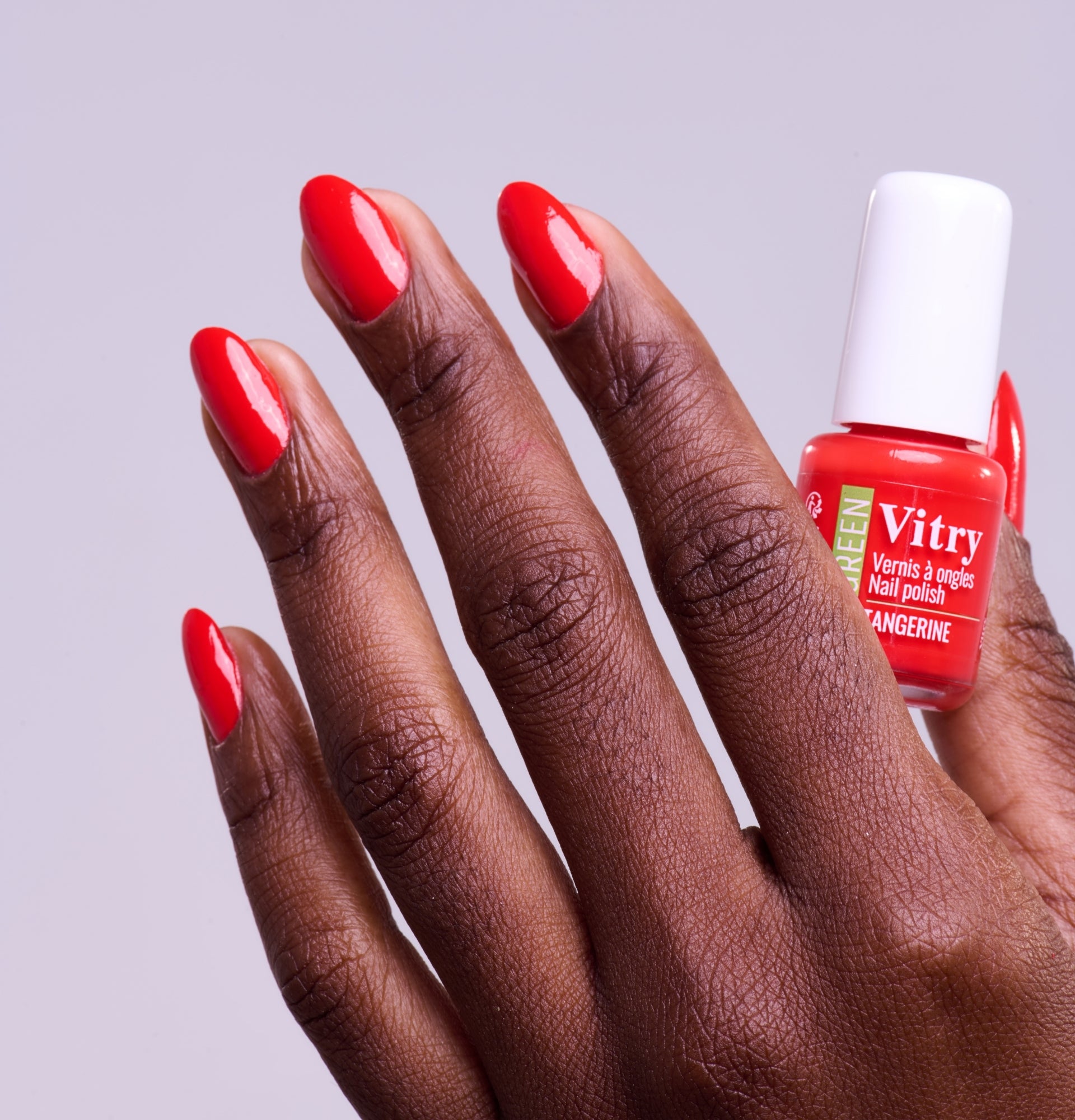 Esmalte de uñas mandarina