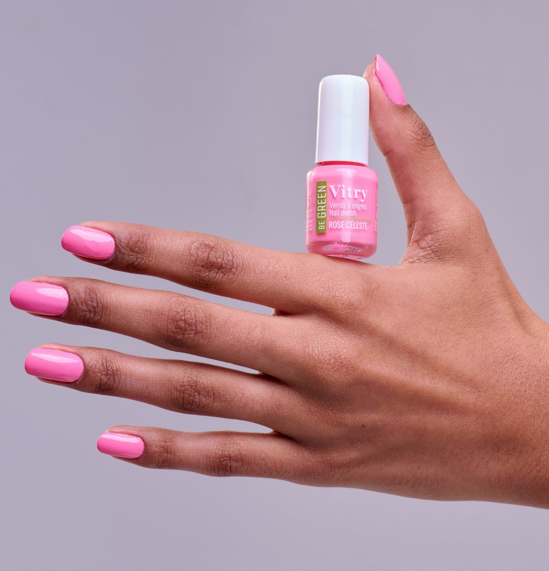 Esmalte de uñas Rosa Celeste