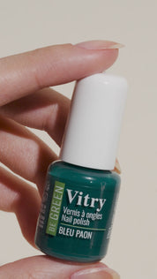 Peacock Blue Nail Polish
