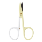Ciseaux à ongles lames courbes bicolores