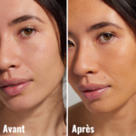 Lotion teintée Avant/Après